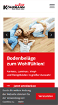 Mobile Screenshot of holz-koehrmann.de